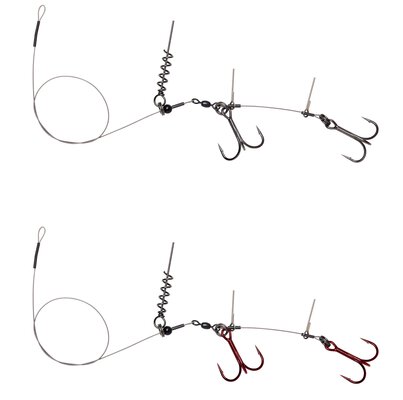 Savage Gear Linethru Corkscrew Rig 2pc